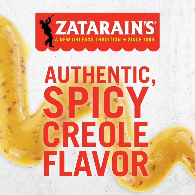 ZATARAIN'S BROWN CREOLE MUSTARD PLASTIC JAR