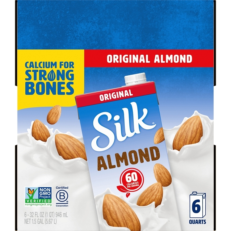 SILK ALMOND MILK PURE ALMOND