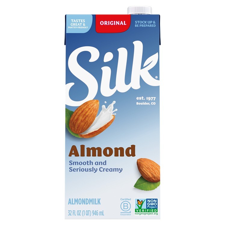 SILK ALMOND MILK PURE ALMOND