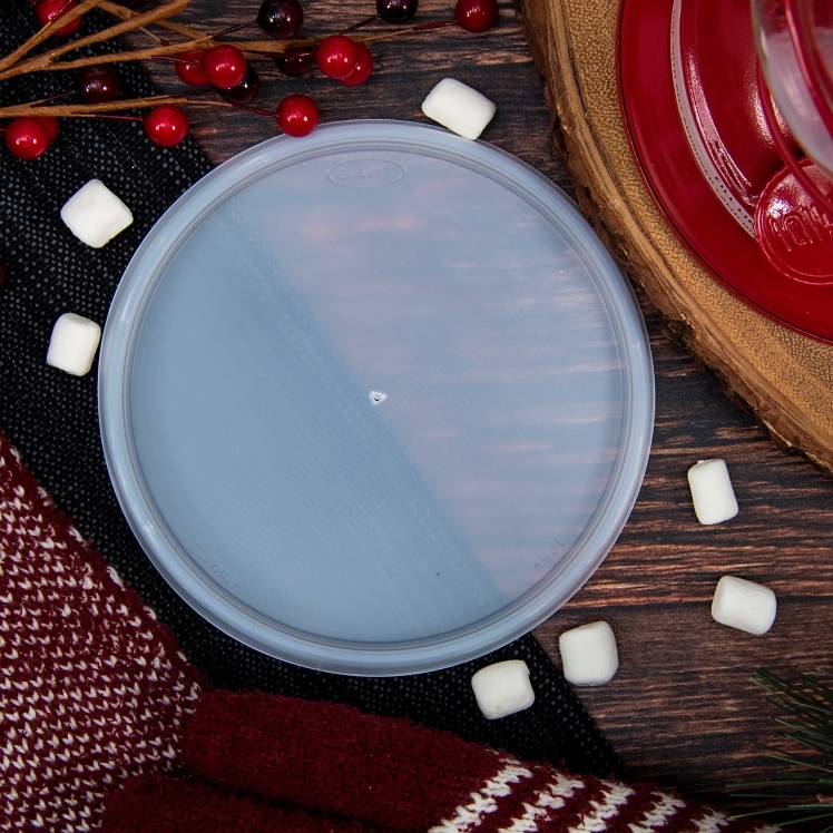 DART VENTED TRANSLUCENT LIDS 48JL