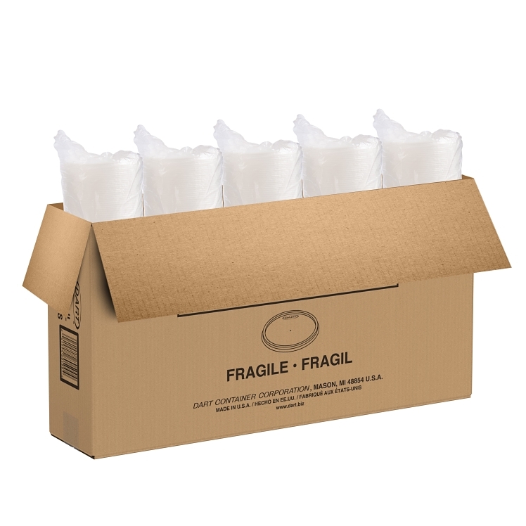 DART VENTED TRANSLUCENT LIDS 48JL