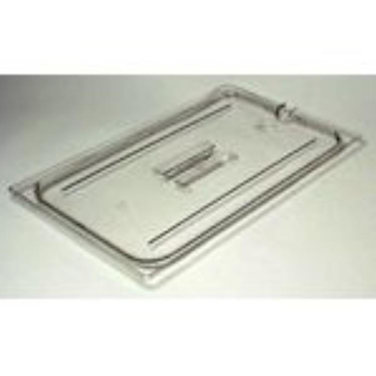 CAMBRO CLEAR FULL SIZE NOTCHED FOOD PAN LID WITH HANDLE