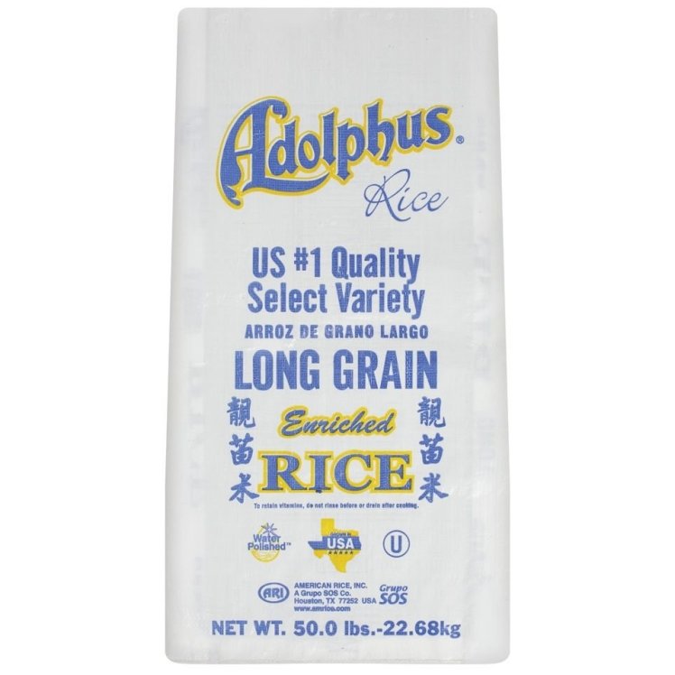 ADOLPHUS RICE LONG GRAIN ENRICHED BAG