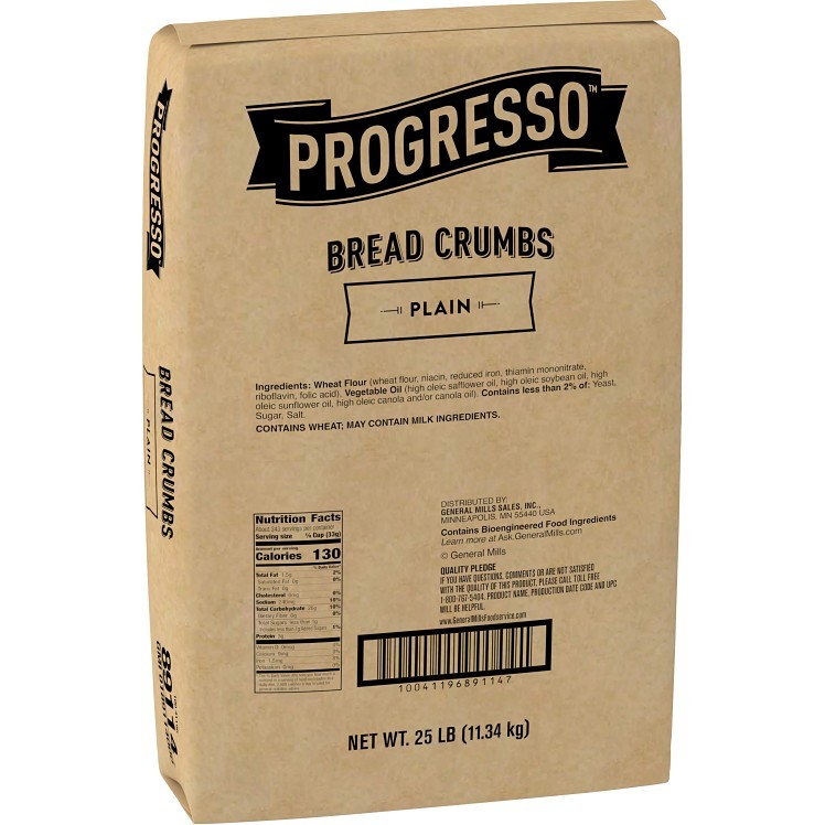 PROGRESSO FINE PLAIN BREAD CRUMB BAG