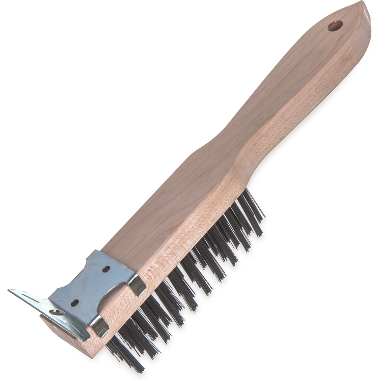 FLO-PAC BRUSH GRILL WIRE BRISTLE WITH