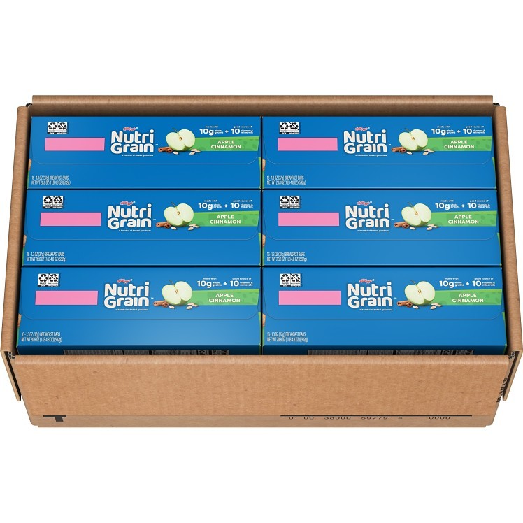 KELLOGG'S / KELLANOVA APPLE CINNAMON NUTRI GRAIN CEREAL BAR