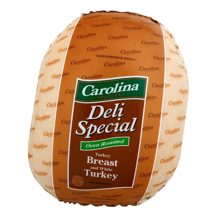 CAROLINA TURKEY OVEN TURKEY BREAST WITH WHITE MEAT