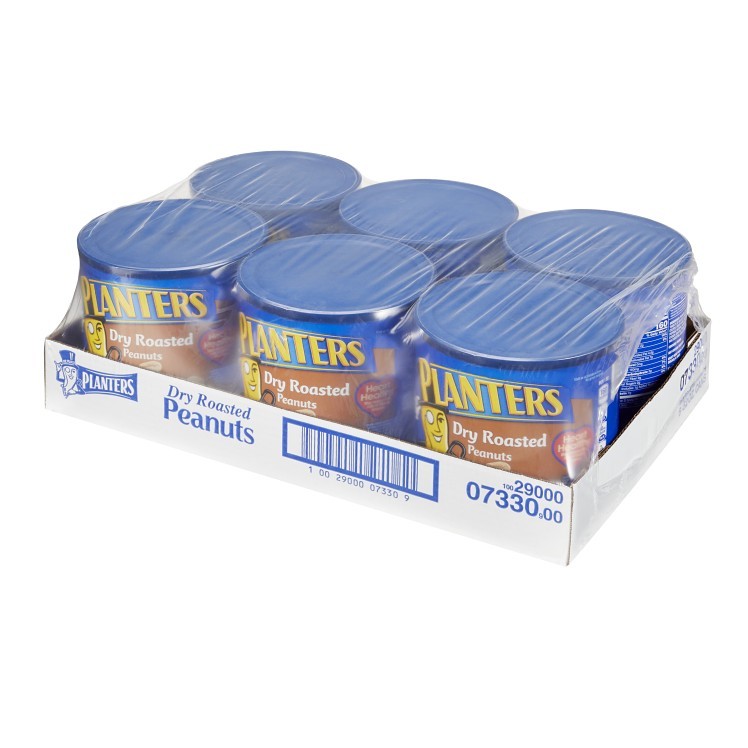 PLANTERS DRY ROASTED SALTED SELLF OFF PEANUTS