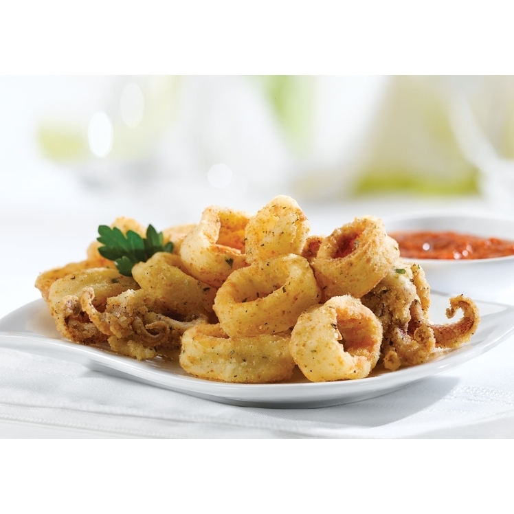 AQUA STAR LIGHTLY DUSTED CALAMARI RING AND TENTACLES