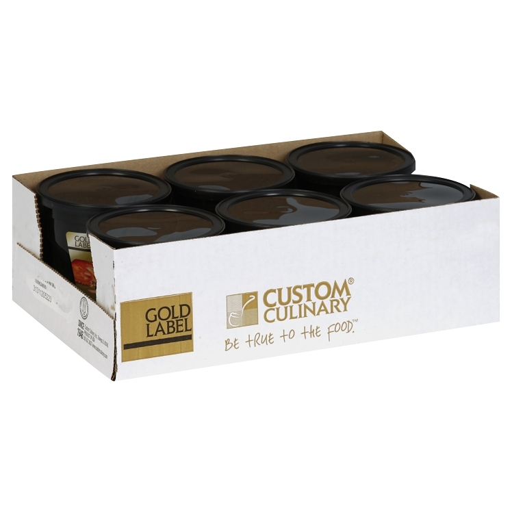 CUSTOM CULINARY GOLD LABEL CRAB PASTE NO MSG SOUP BASE TUB