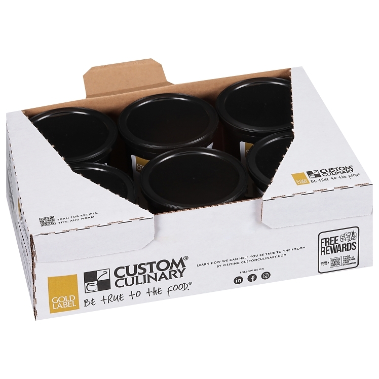 CUSTOM CULINARY GOLD LABEL CRAB PASTE NO MSG SOUP BASE TUB