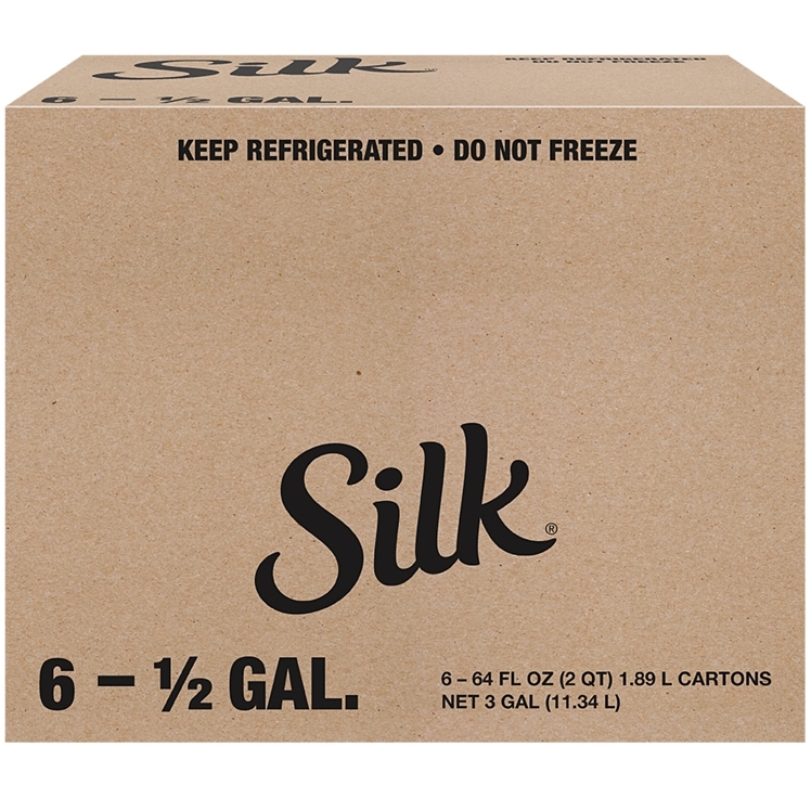 SILK MILK SUBSTITUTE ALMOND UNSWEETENED CARTON REF