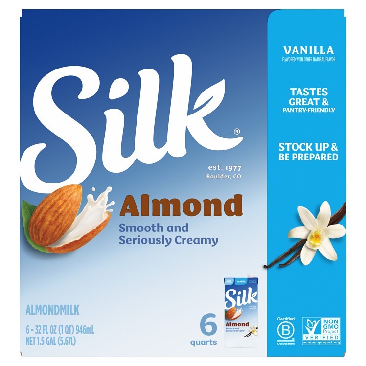 SILK VANILLA SOY MILK