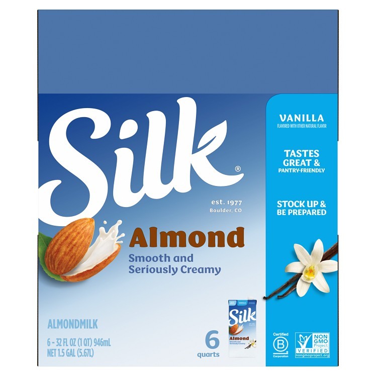 SILK VANILLA SOY MILK