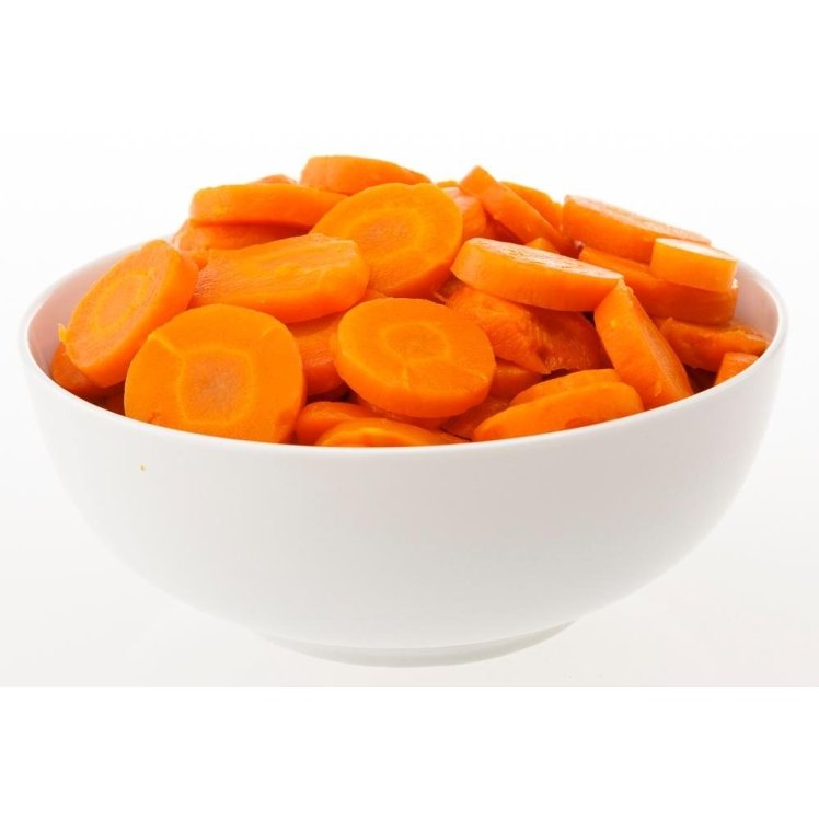 EMBASAR CARROT SLICED 90-100 COUNT IN ESCABECHE SHELF STABLE CANNED