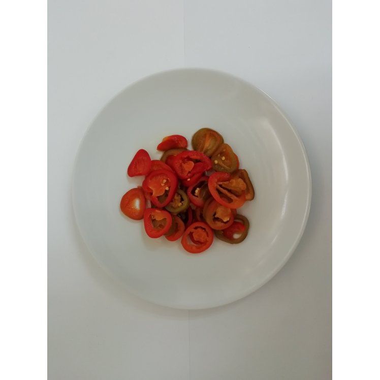 DEL SOL RED & GREEN HOT CHERRY PEPPERS