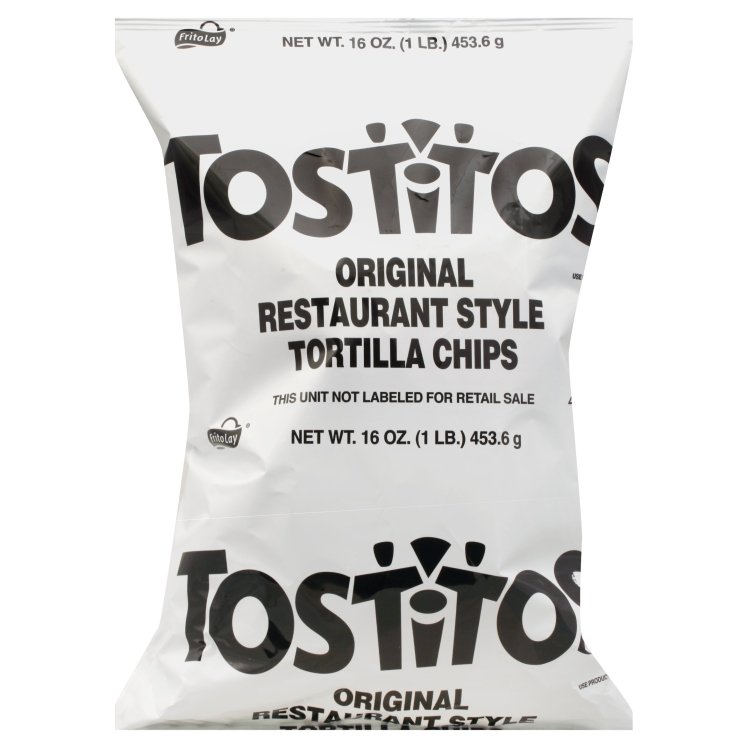 TOSTITOS CHIP, TORTILLA CORN WHITE RESISTANT