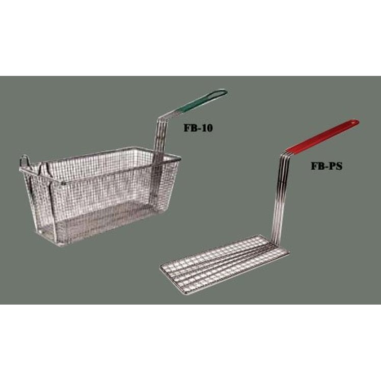 D.W.L. Industries/Winco Iron Plated Nickel Fryer Basket