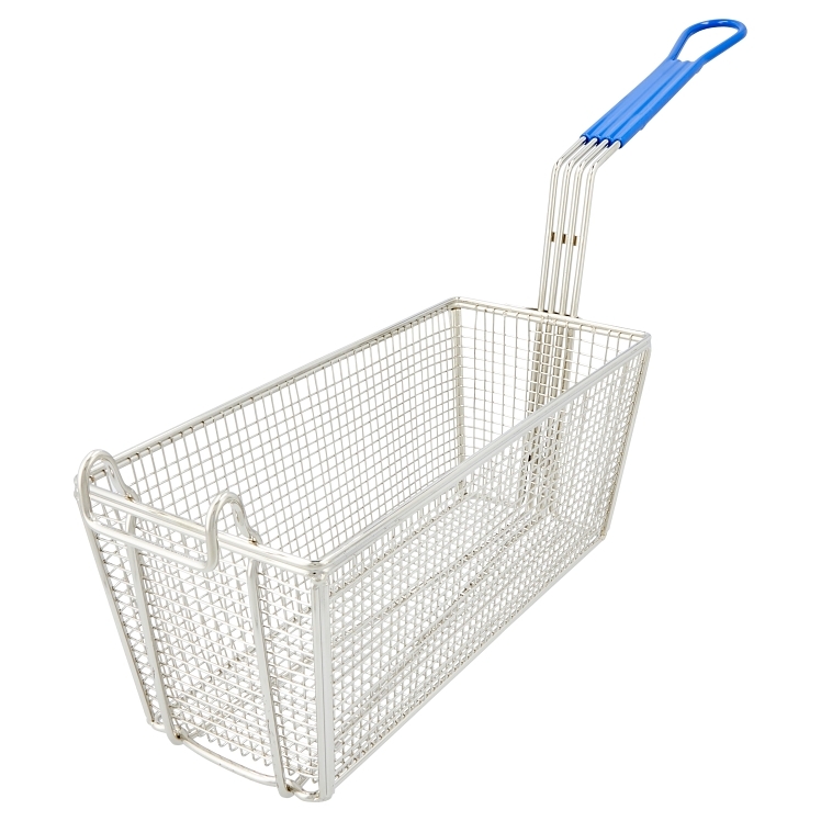 D.W.L. Industries/Winco Iron Plated Nickel Fryer Basket
