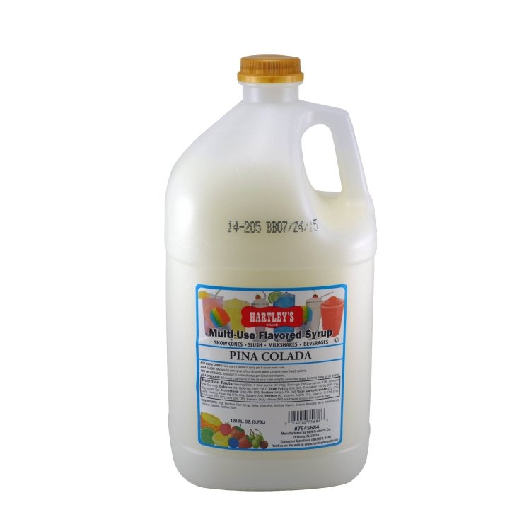 HARTLEY PINA COLADA FOUNTAIN SYRUP