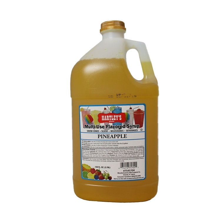 HARTLEY PINEAPPLE FOUNTAIN SYRUP