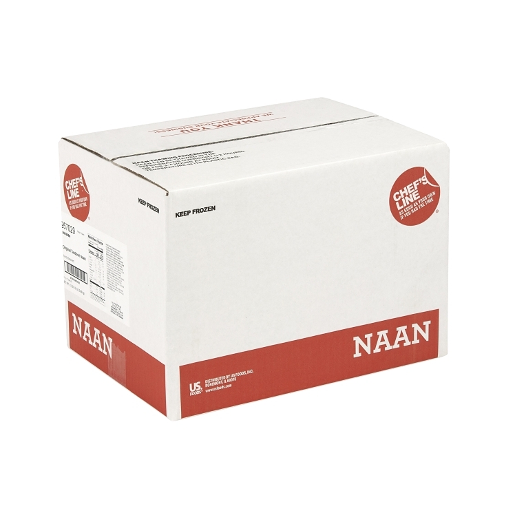 CHEF'S LINE NAAN BREAD FLAT TANDOORI 4.4 OZ