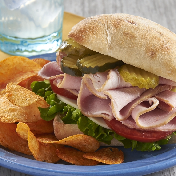 METRO DELI ALL-NATURAL APPLEWOOD SMOKED HAM D-SHAPE