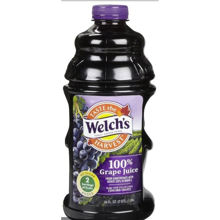 WELCH'S 100% GRAPE JUICE