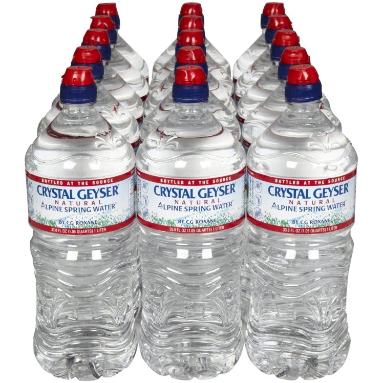 CRYSTAL GEYSER ALPINE SPRING WATER
