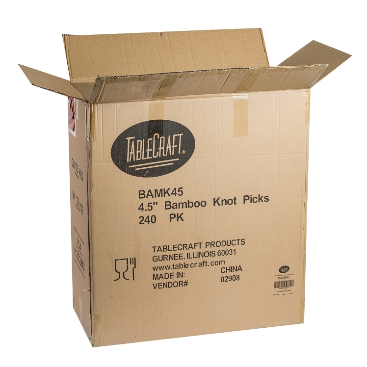 TABLECRAFT 4.5 INCH BAMBOO KNOT PICK