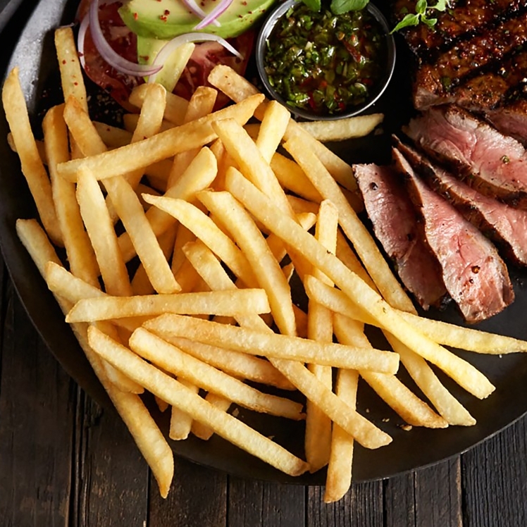 STEALTH FRENCH FRIED 3/8 INCH CRISPY COATED