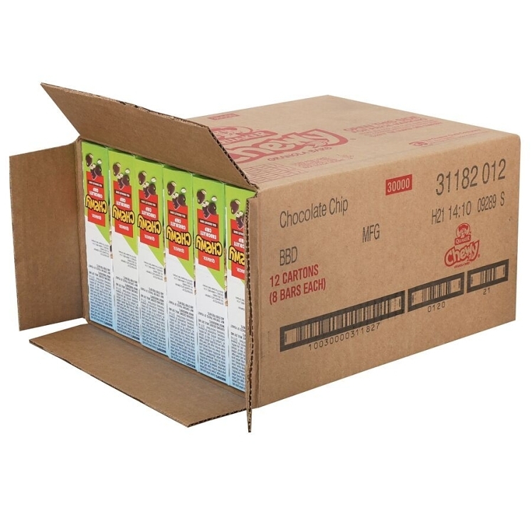 QUAKER CHEWY SNACK BAR GRANOLA CHEWY CHOCOLATE