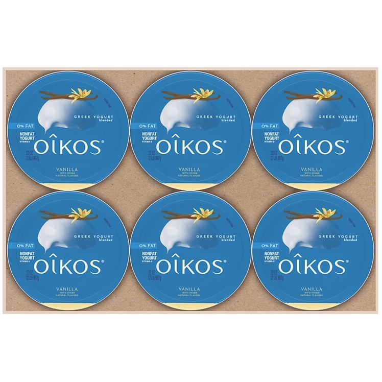 DANNON OIKOS GREEK YOGURT VANILLA