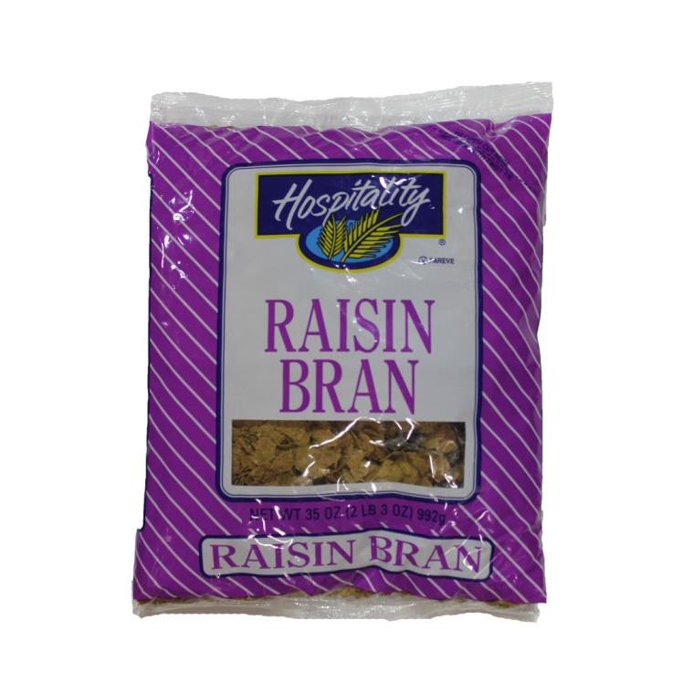 HOSPITALITY BRAN CEREAL RAISIN BULK