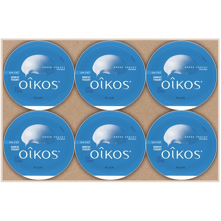 DANNON OIKOS YOGURT PLAIN GREEK