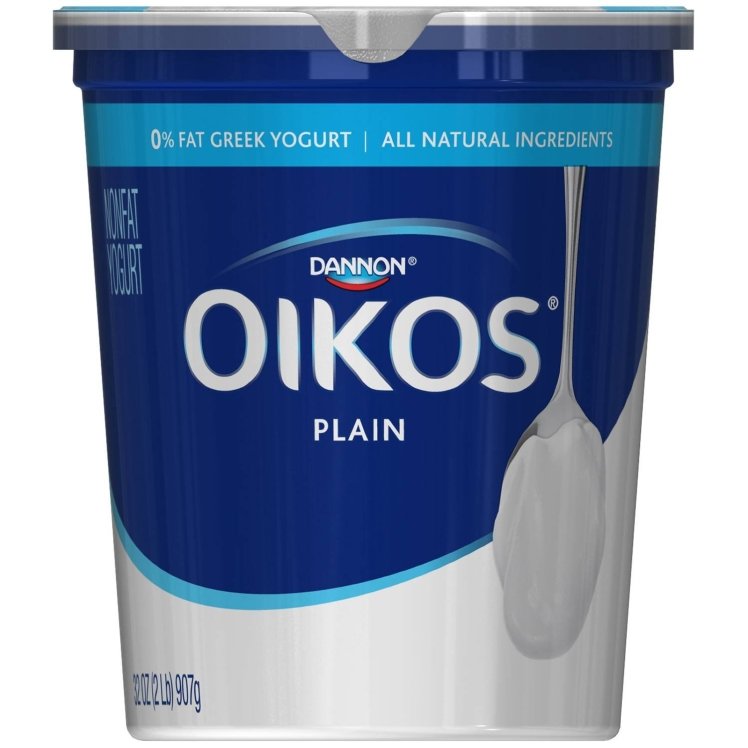 DANNON OIKOS YOGURT PLAIN GREEK