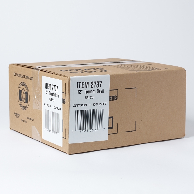 LA BANDERITA CHEDDAR JALAPENO FLOUR TORTILLA 12 INCH