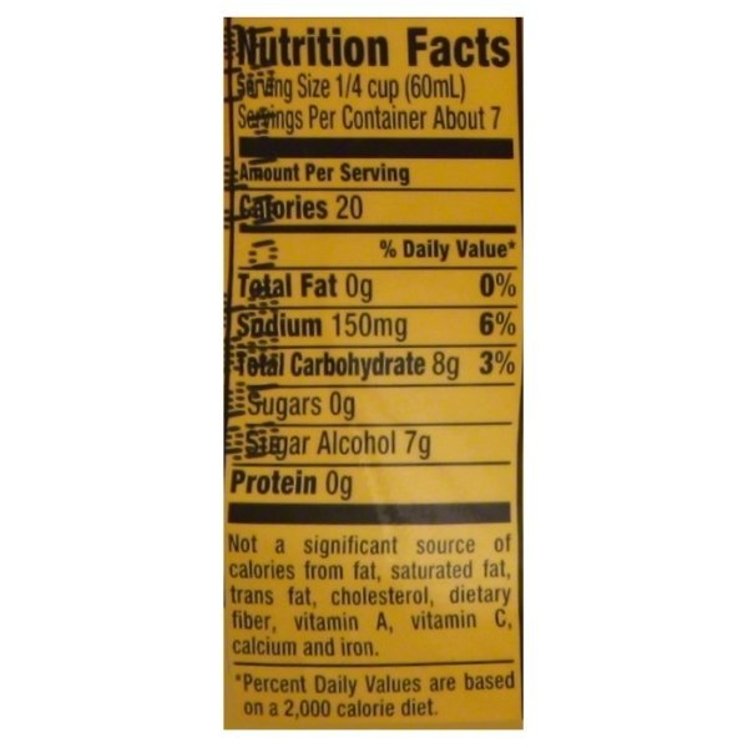 SMUCKER'S SUGAR FREE SYRUP