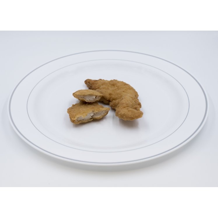 KOCH CHICKEN TENDER FRITTER 70-90 CT UNCOOKED HALAL