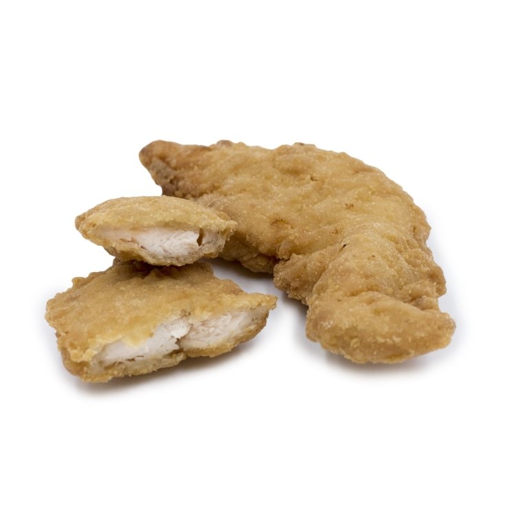 KOCH CHICKEN TENDER FRITTER 70-90 CT UNCOOKED HALAL