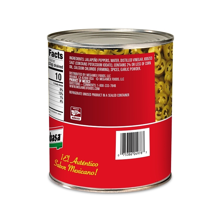 EMBASA NACHO SLICED JALAPENOS