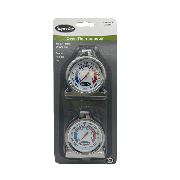 SUPERIOR / CES THERMOMETER OVEN DIAL 100/600 FAHRENHEIT