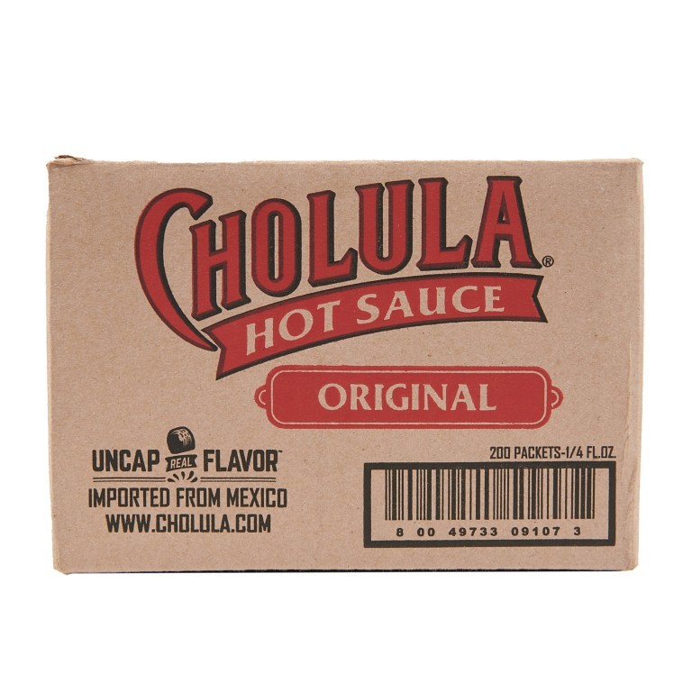 CHOLULA HOT SAUCE POUCH