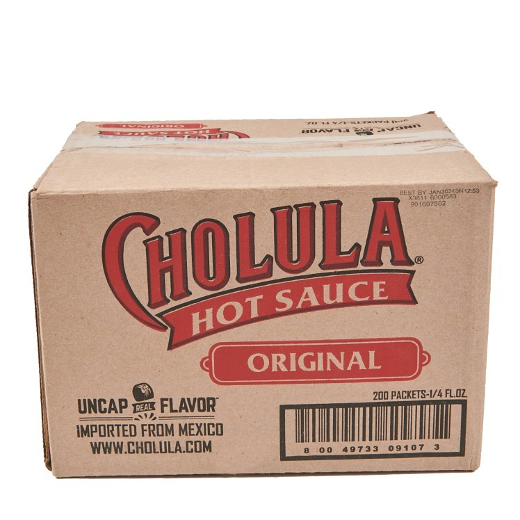 CHOLULA HOT SAUCE POUCH