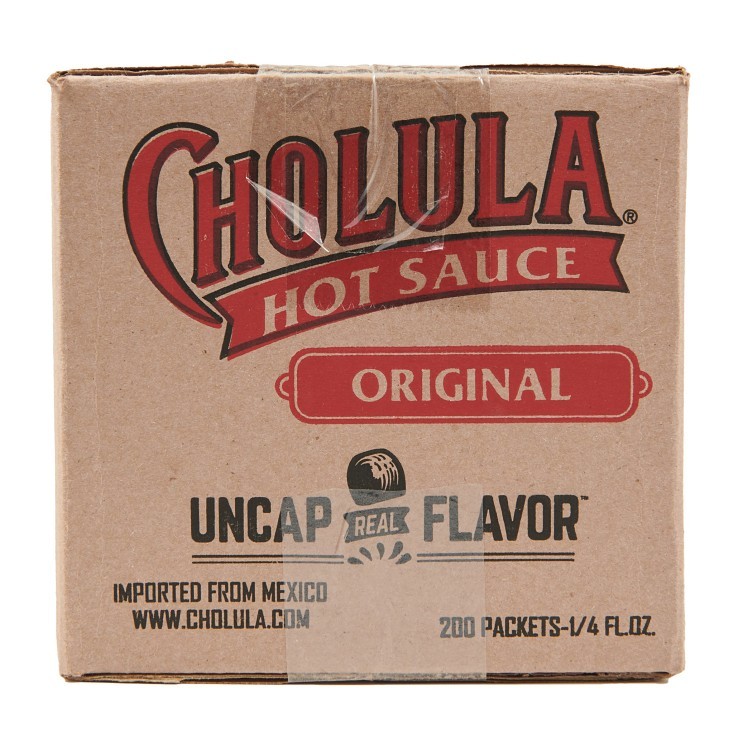 CHOLULA HOT SAUCE POUCH
