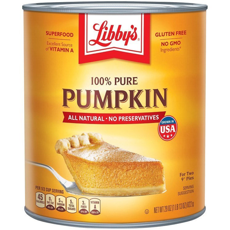 LIBBYS PUMPKIN LIBBY SOLID PACK PUMPKIN