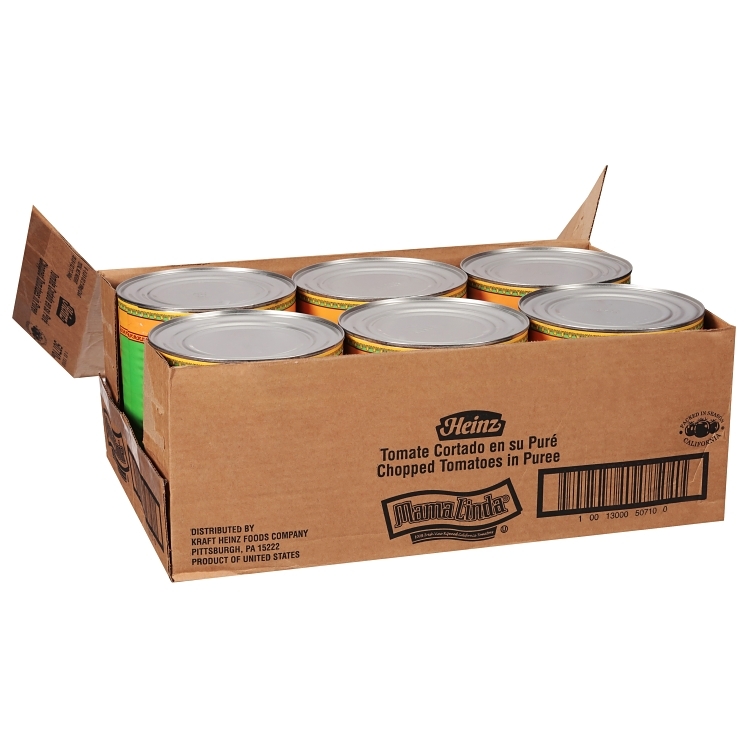 MAMA LINDA CHOPPED PEELED TOMATO IN JUICE CANNED