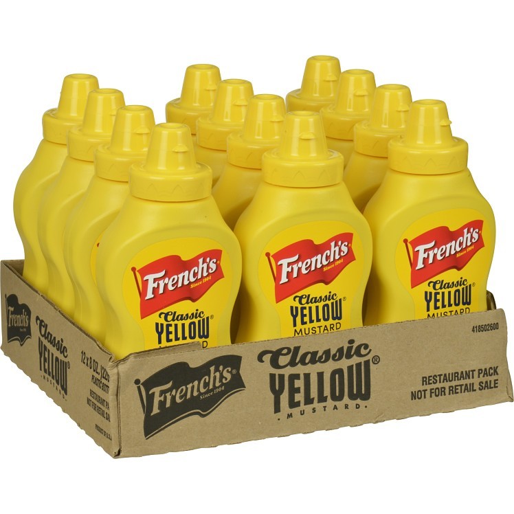 FRENCH'S YELLOW MUSTARD SQUEEZE BOTTLE SHELF