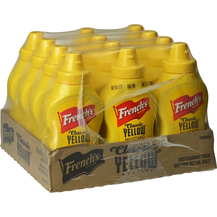 FRENCH'S YELLOW MUSTARD SQUEEZE BOTTLE SHELF
