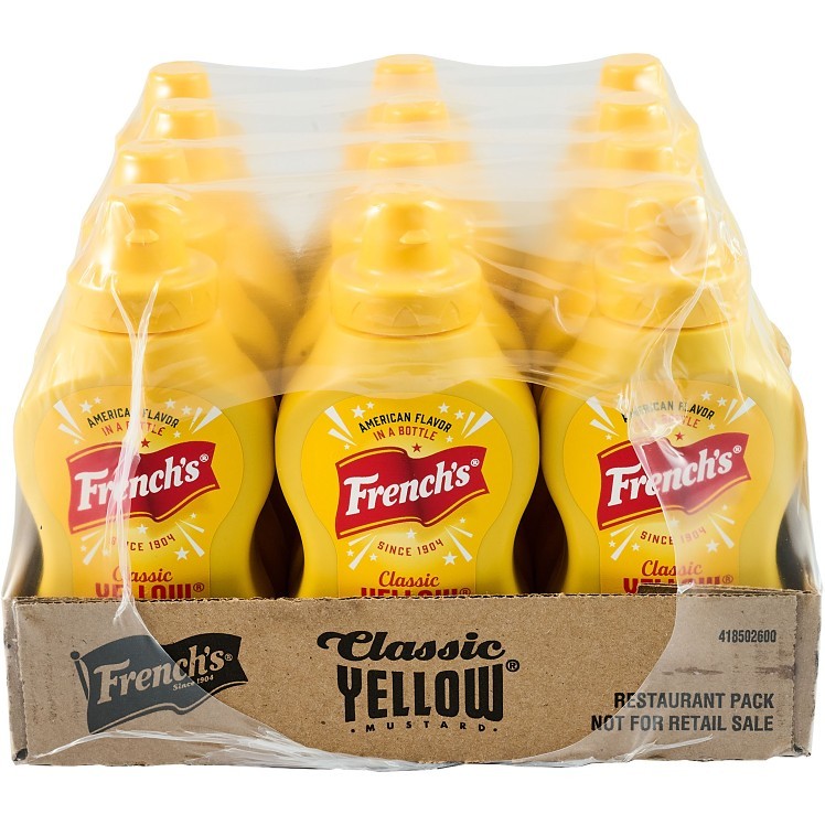 FRENCH'S YELLOW MUSTARD SQUEEZE BOTTLE SHELF
